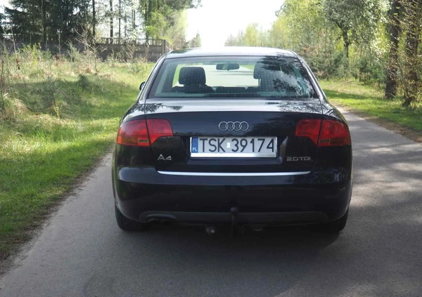 Audi A4 cena 13900 przebieg: 354300, rok produkcji 2005 z Krapkowice małe 667